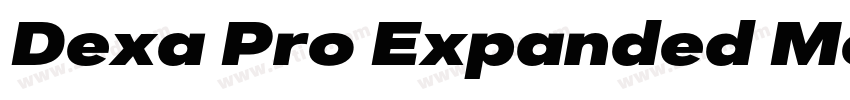 Dexa Pro Expanded Me字体转换